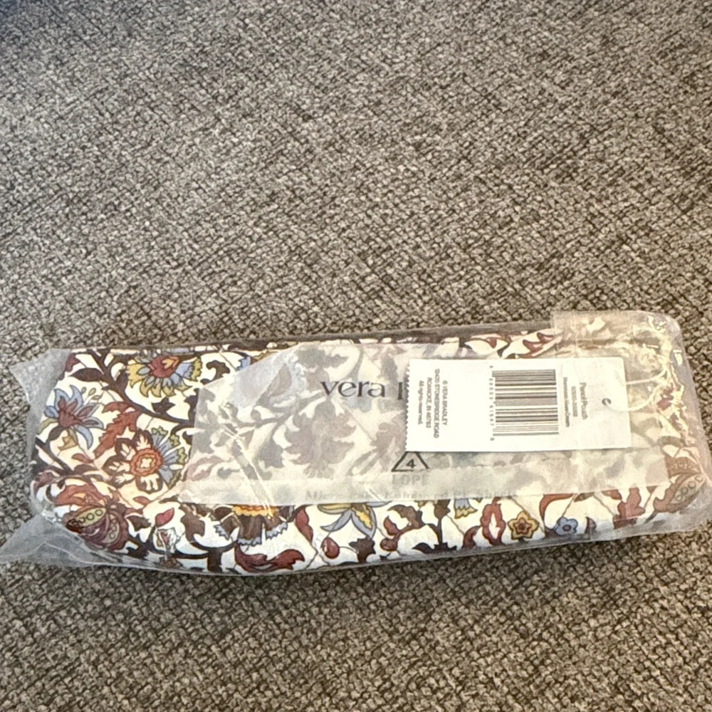 Vera Bradley Multicolor Floral Pencil Case